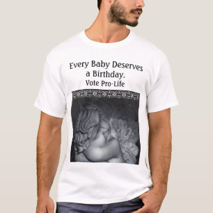 Camiseta Anjo Bebê Pro-vida Voto Pro-vida