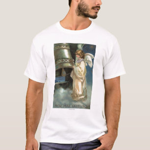 Camiseta Anjo Bell impressionante com malho
