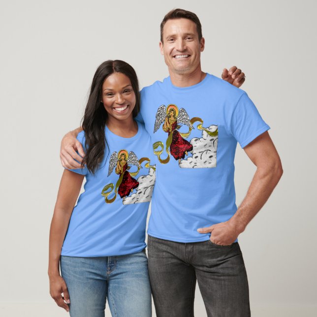 Camiseta Anjo Celestial da Luz (Unissex)