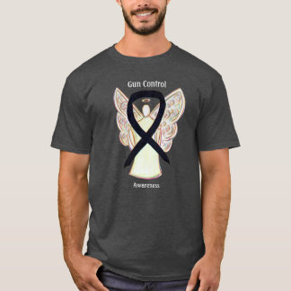 Camiseta Anjo com Fita de Conscientização Controle