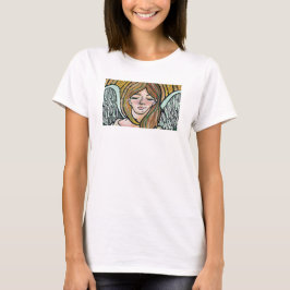 Camiseta Anjo com Verde
