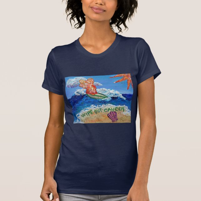 Camiseta Anjo Contra o Câncer (Frente)