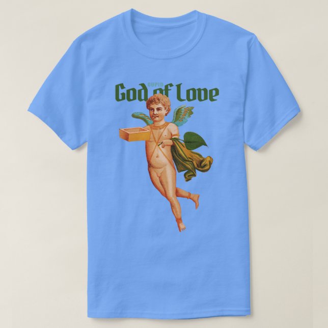 Camiseta Anjo Cupido Antigo Deus do Amor (Frente do Design)