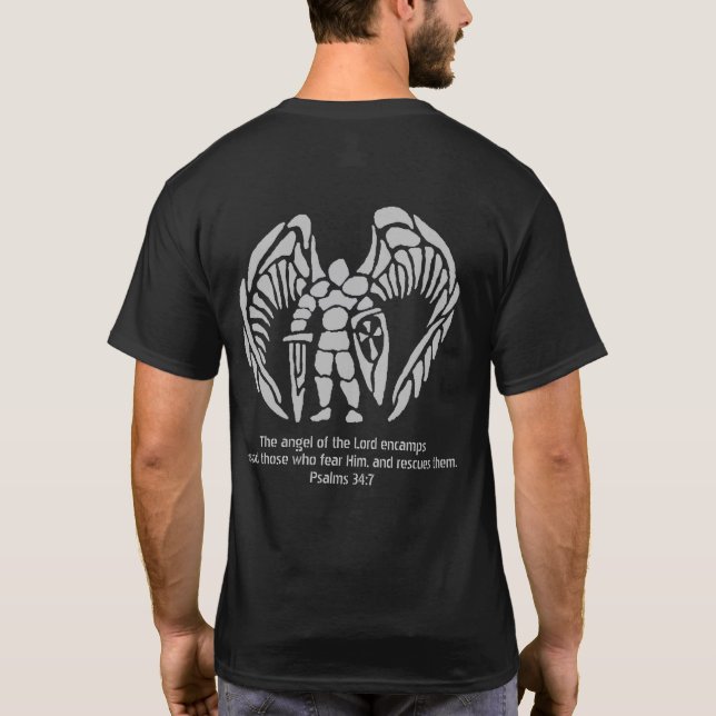 Camiseta Anjo-da-guarda (Verso)