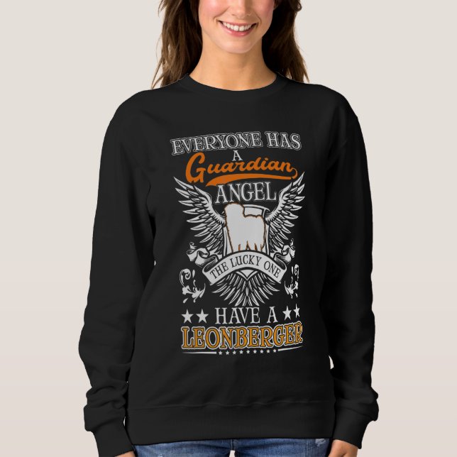 Camiseta Anjo da Guarda Leonberger (Frente)