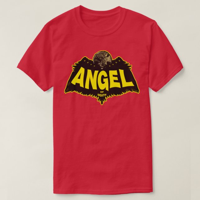 Camiseta Anjo da Morte (Frente do Design)