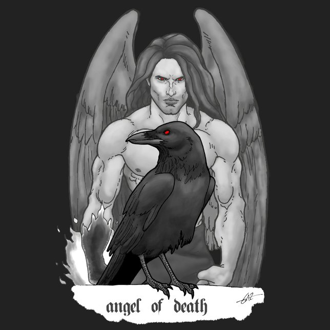 Camiseta Anjo Da Morte (Criador carregado)