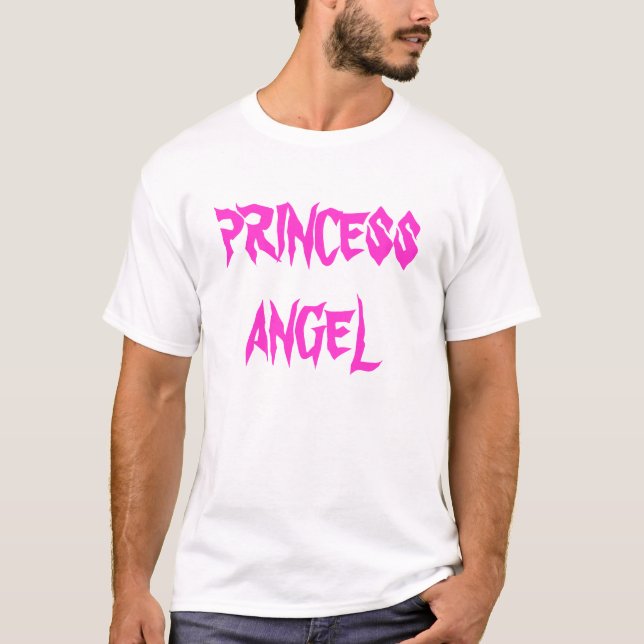 Camiseta anjo da princesa (Frente)