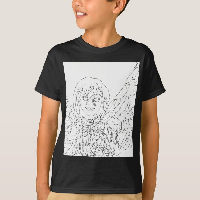 Camiseta Anjo de Chanukah (Frente)