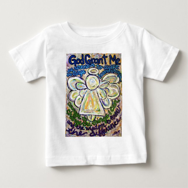 Camiseta Anjo de Oração da Serenidade (Anjos Duplo (Frente)