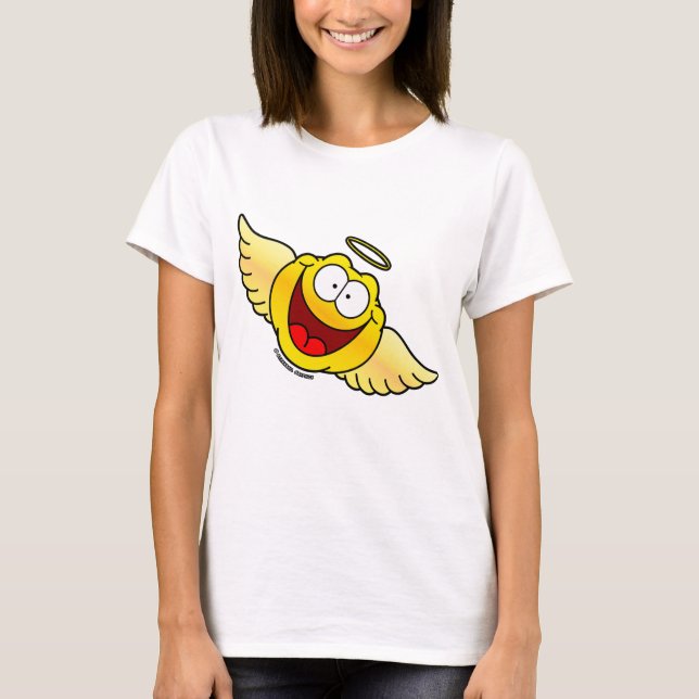 Camiseta Anjo de Rosto Feliz (Frente)