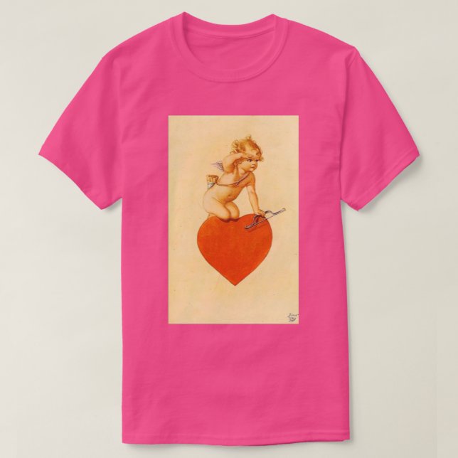 Camiseta anjo do amor (Frente do Design)