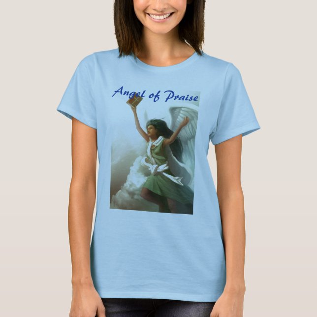 Camiseta Anjo do Elogio-Melhorado (Frente)