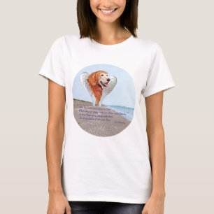 Camiseta Anjo do Golden Retriever