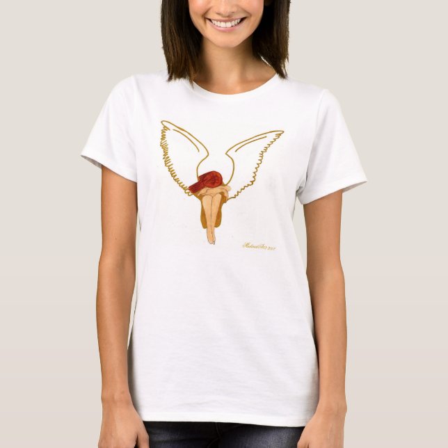 Camiseta Anjo dourado (Frente)