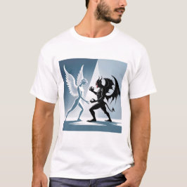 Camiseta Anjo e Diabo