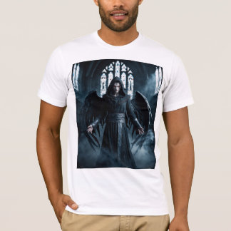 Camiseta Anjo Escuro com Borda