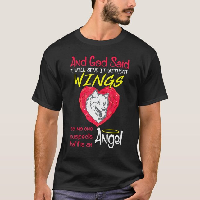 Camiseta Anjo Eskimo Americano sem Pet das Asas (Frente)
