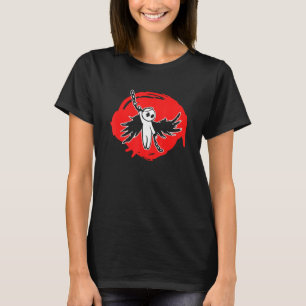 Camiseta Anjo Gótico Emo Triste Solitário