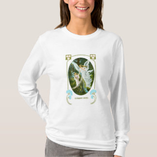 Camiseta Anjo guardião de Natal festivo
