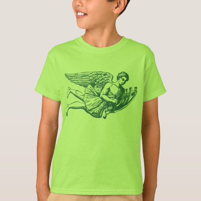 Camiseta Anjo Musical Voador (Frente)