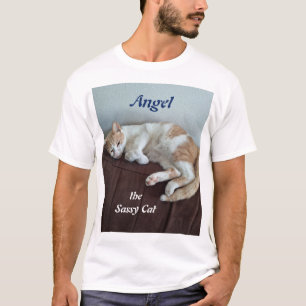 Camiseta Anjo o Gato Atrevido