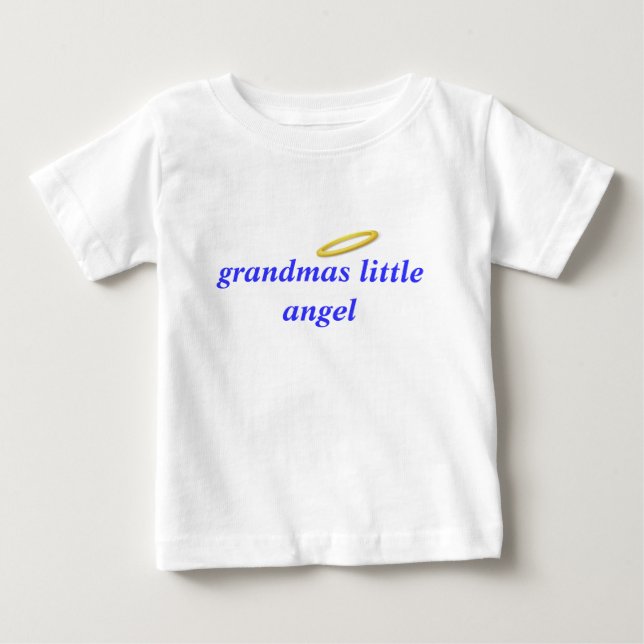 Camiseta anjo pequeno das avós (Frente)