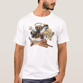 Camiseta Anjo Perfeito do Bullmastiff