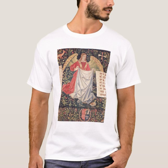 Camiseta Anjo que guardara a saia (Frente)
