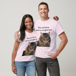Camiseta Anjo rabugento quer seu bacon