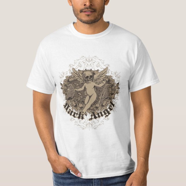 Camiseta Anjo serafim escuro (Frente)
