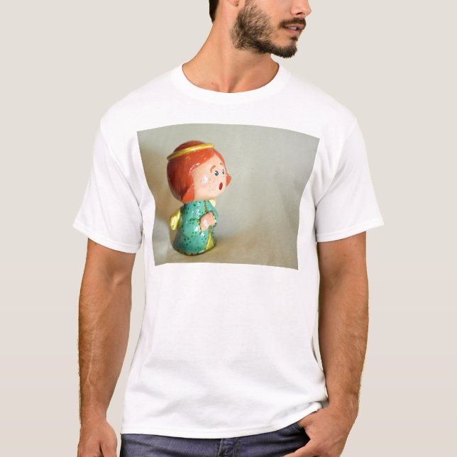 Camiseta Anjo verde III (Frente)