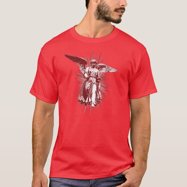 Camiseta anjo vermelho (Frente)