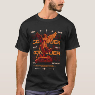 Camiseta Anjo Y2K - Estética de Grafite Urbano Ousada