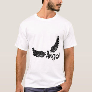 Camiseta Anjos Anjos com Texto
