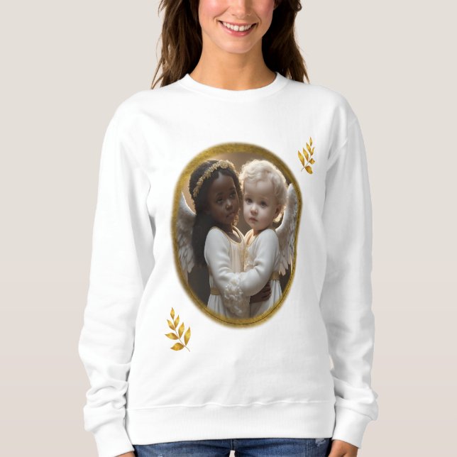 Camiseta anjos bebês (Frente)