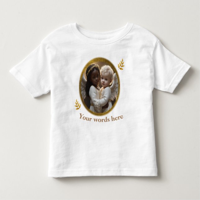 Camiseta Anjos de Bebê (Frente)