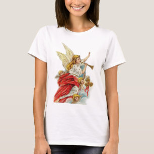 Camiseta anjos de desejos de Natal