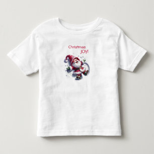 Camiseta Anjos de Neve do Papai Noel Gnome - Alegria de Nat