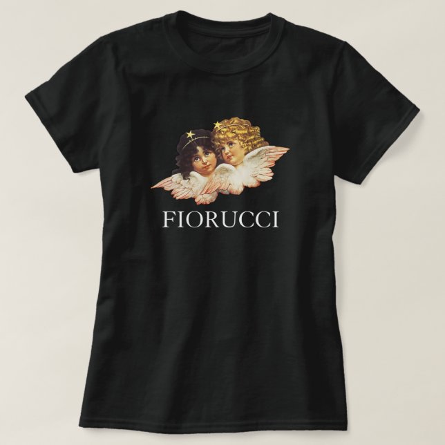 Camiseta Anjos de Vintage Fiorucci (Frente do Design)