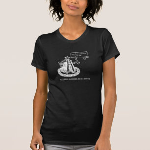 Camiseta Anjos e chaves de Allen (escuras)