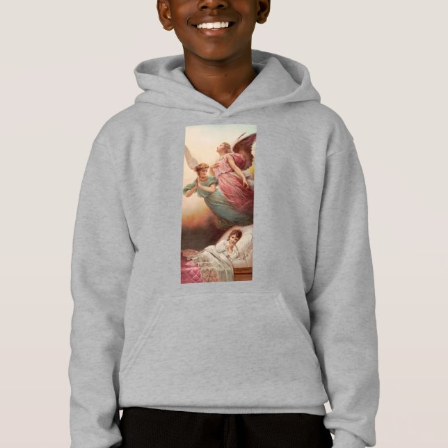 Camiseta Anjos Guardiões com criança (Frente)
