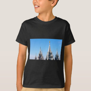 Camiseta anjos moroni templo mormons de salt lake city