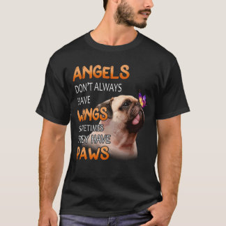 Camiseta Anjos Nem Sempre Têm Asas Eles Têm Patas Pu