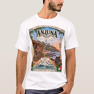 Camiseta Anjuna — Lenda da Praia e do Mercado de P