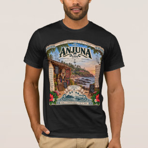 Camiseta Anjuna — Lenda da Praia e do Mercado de P