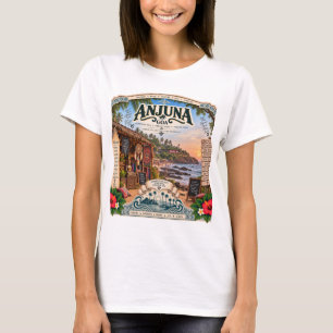 Camiseta Anjuna — Lenda da Praia e do Mercado de P