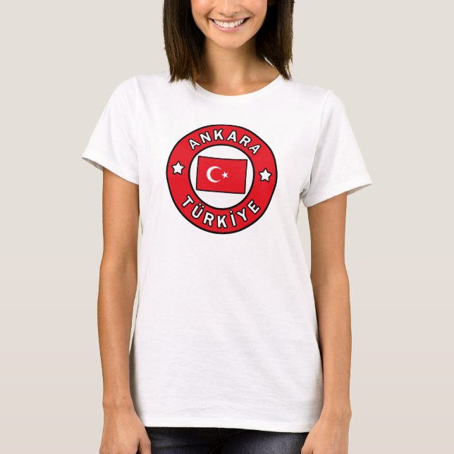 Camiseta Ankara Türkiye (Frente)