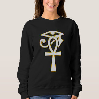 Camiseta Ankh Com Olho De Ra Horus Hieroglyphs Egípcio Sym