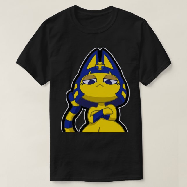 Camiseta Ankha (Frente do Design)